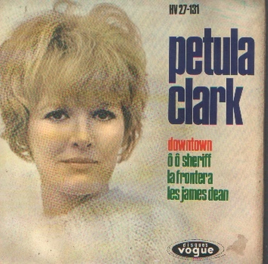 PETULA CLARK EP Spain 1964 Downtown / Ô ô Sheriff ( Gainsbourg ) +2 - Image 1 of 1