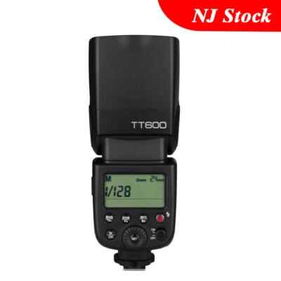 Godox TT600 Camera Flash Speedlite F Nikon Canon Sony Fuji Olympus Lumix Pentax - Image 1 of 4