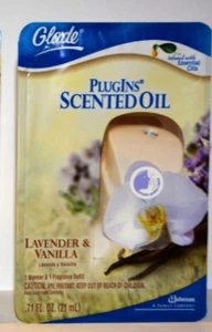 GLADE plugIns Lavender & Vanilla 1 Holder warmer & 1 SCENTED oil Refill New - Picture 1 of 1