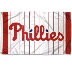 NEW Philadelphia Phillies Flag ~ Large 3'X5' ~ MLB Phillies Large Banner - Picture 1 of 2