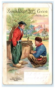 Cartolina postale privata Bensdorp’s Royal Dutch Cocoa Amsterdam B8 - Foto 1 di 2