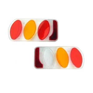 Set Rücklichtglas Lichtscheibe Rückleuchte für FISCHER PROLINE EVO Fahrradträger - Bild 1 von 1