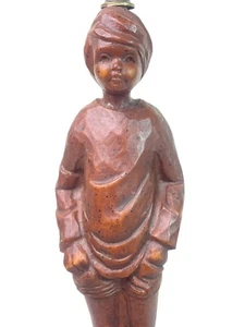 Signed STATUE LAMP 1971 DUNNING INDUSTRIES VINTAGE Figural Boy - Picture 1 of 10