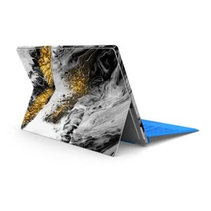 Abstract Grey Printed Skin Sticker Wrap to Cover Surface Pro Back + Sides - Picture 1 of 1