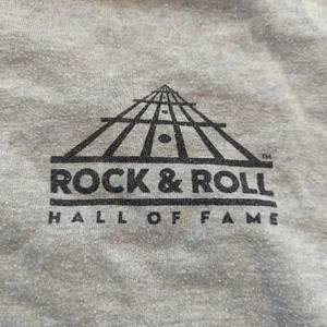 Suéter Oficial Salón de la Fama del Rock and Roll Para Hombre Mediano Raro Larga Vida B - Imagen 1 de 6