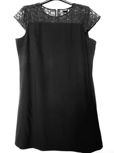 traumhaftes edles VIVENTY BERND BERGER Kleid Gr. XL / 46 schwarz mit Spitze - Bild 1 von 3
