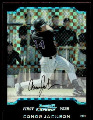 2004 Bowman Chrome #168 Conor Jackson BASEBALL Arizona Diamondbacks - Изображение 1 из 2