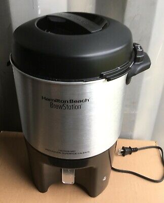 Hamilton Beach 40 Cup Brew Station Coffee Urn Damaged Maker Dispenser Tea • 7.24£