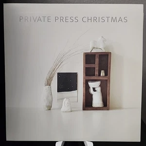 Private Press Christmas: Clear Marbled Vinyl, Inserts Sunbears Sporty Lee MVMT - Picture 1 of 9