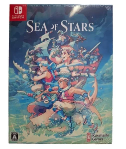 New Nintendo Switch SEA OF STARS colonna sonora multilingue cd 2 adesivi - Foto 1 di 9