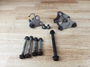 86 87 ATC 200X HONDA OEM ENGINE MOTOR MOUNTS BOLTS BRACKETS 1986 1987 ATC200X - Picture 1 of 2
