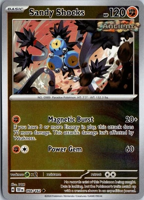 Sandy Shocks - SV05: Temporal Forces #098/162 Reverse Holo Uncommon - Image 1 of 2