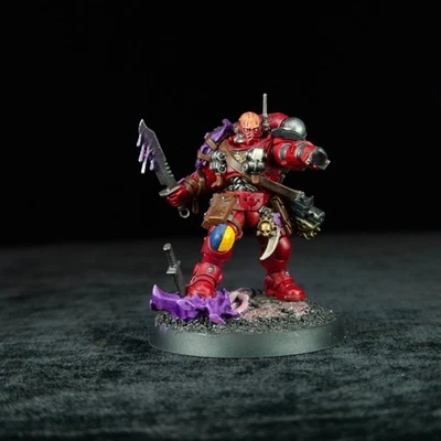 Phobos Lieutenant Blood Ravens Painted Space Marines Warhammer 40k Primaris - Image 1 of 4