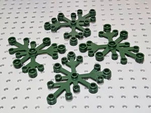 Lego Planta Árbol Follaje 5x6 [2417] Verde Oscuro x4 - Imagen 1 de 5