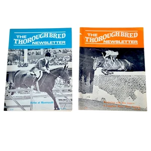 RARE Thoroughbred Newsletter Horse Magazine Horse Racing Lot Breeding 1968 Vtg - Picture 1 of 7