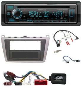 Kenwood Lenkrad Bluetooth DAB USB CD Autoradio für Mazda 6 2010-2012 aktiv - Bild 1 von 10