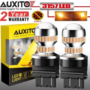 3157 3155 Amber Front Turn Signal Light 54-LED Bulbs For Toyota Tacoma 2001-2025 - Imagen 1 de 22