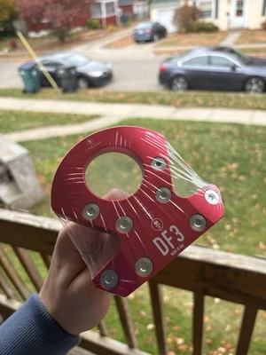 Lab Golf L.A.B. DF3 Red Putter with Accra Shaft 69* Lie Angle, 35" - Image 1 of 4