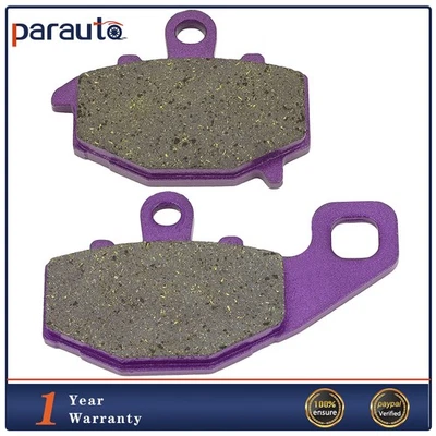 Pastillas de freno traseras para Kawasaki KLE650C Versys 650 2010-2013 fibra de carbono Foto 1 de 4