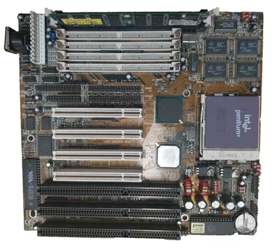 PCPartner TXB820DS + 128Mb-133Mhz RAM + Pentium 133MHz CPU -=TESTED=- - Image 1 of 4