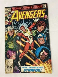 Avengers # 232 | Marvel Comics 1983 | LLAVE 1er Eros como Starfox - Imagen 1 de 2