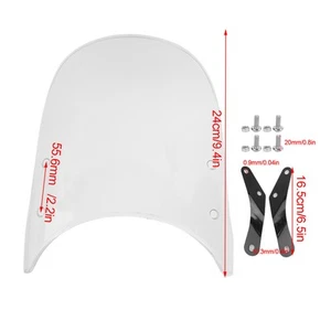 Neu (transparent)Autocycle Windschutzscheibe ABS Haltbare - Bild 1 von 24