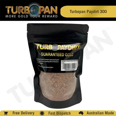 TURBOPAN PAYDIRT 300 GUARANTEED GOLD 300ML PACK (SINGLE OR TWIN PACK) - image 1 of 4