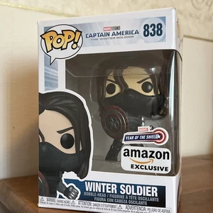 Funko Pop! Captain America. Winter Soldier #838 Jahr des Schildes. Amazon Excl - Bild 1 von 7
