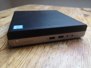 Mini-PC HP ProDesk 400 G3 Mini | Intel Core I3-7100T 3,41 GHz, 8GB DDR4 RAM - Afbeelding 1 van 4