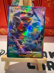 Garchomp ex Pokemon TCG Pocket Custom Full Alt Art Illustration Holo Foil Card - Picture 1 of 2
