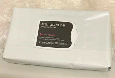 Мгновенный макияж Shu Uemura Stage Performer все за 1 минуту подготовительная маска-лист маски - Изображение 1 из 3