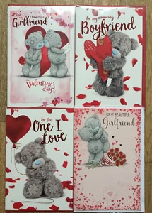 Tarjetas de peluche Valentines ME TO YOU Tatty ~ varios diseños ~ novio/novia - Imagen 1 de 9