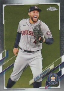 2021 Topps Chrome George Springer #53 - Picture 1 of 2