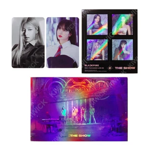 BLACKPINK 2021 The Show Live CD Offizielle Fotokarte Fotokarte Aufkleber + Tracking - Bild 1 von 11