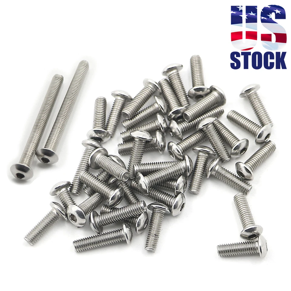 Juego completo de 40 tornillos de carenado de acero inoxidable para BMW R1100RT RT 96-01 EE. UU. Foto 1 de 4