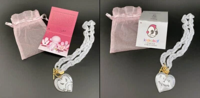 Frank Kozik 2008 x Kidrobot Tarina Tarantino White Necklace Moustache Chain NIP - Image 1 of 3