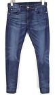 Ralph Lauren Denim & Supply Jeans Damen W28/L32 Skinny Schnurrhaare Neu Blau