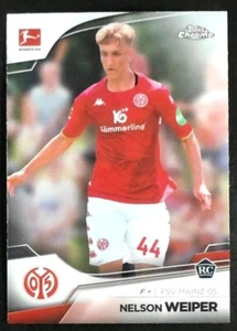 2022-23 Topps Chrome Bundesliga Nelson Weiper #68 Soccer 1. FSV Mainz 05 RC - Picture 1 of 2
