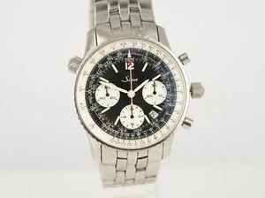 Sinn 903 ST Orologio Navigatore VALJOUX 7750 dal 2007 Garanzia - Foto 1 di 13