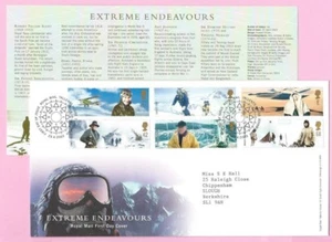 Royal Mail 2003 FDC - EXTREME ENDEVOURS - Shs TALLENTS HOUSE, Edinburgh - Bild 1 von 1