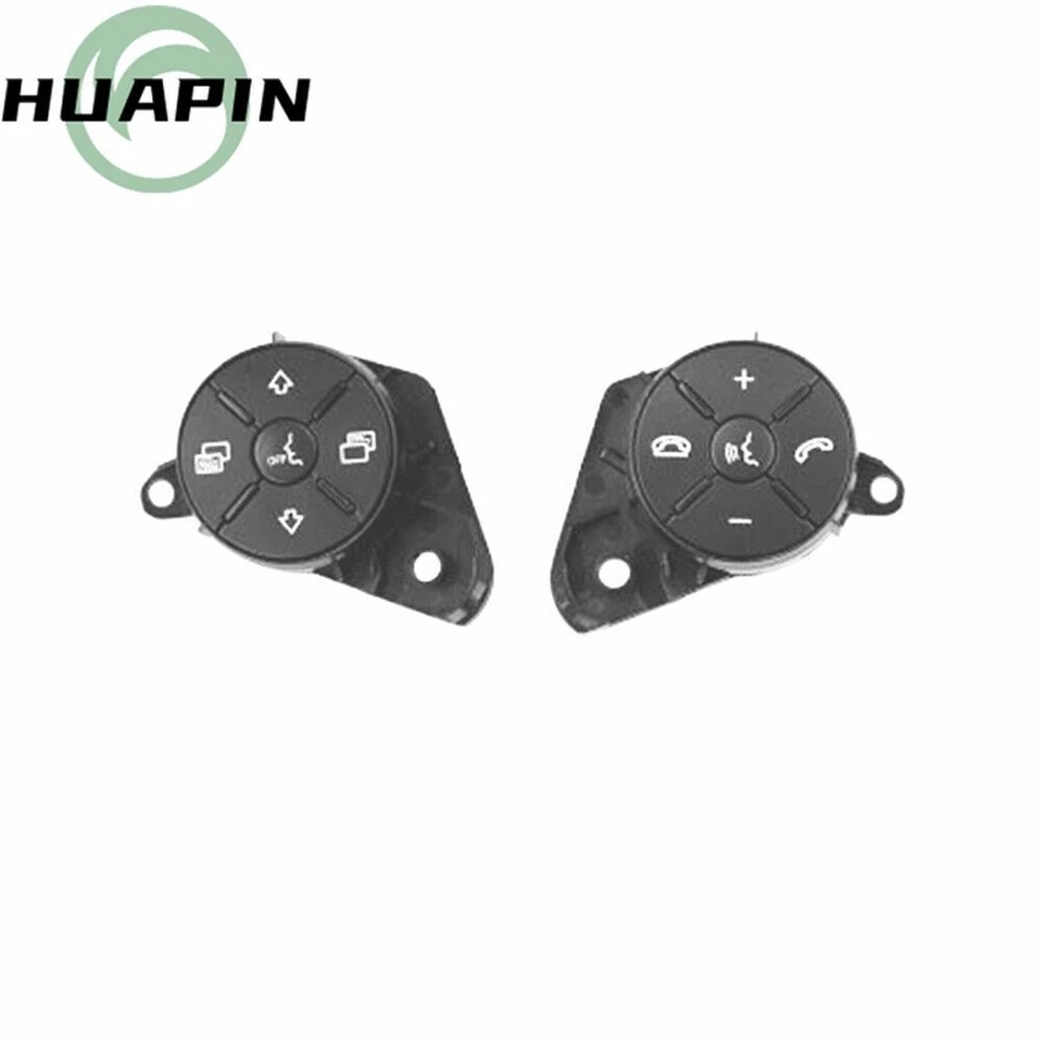 Botón de reparación de interruptor de volante negro para Mercedes-Benz 2006-2011 W164 ML GL Foto 1 de 1