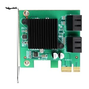 4 Port III PCI-e Controller Expansion Card 4-Port PCIE to SATA3.0 Adapter