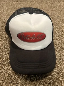 Peterbilt Truckermütze verstellbar weiß und schwarz - Bild 1 von 1