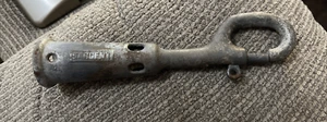 Antiker Schnappverschluss für Stierring Blei Stab massiv Messing Sargent Bauernhof Werkzeug - Bild 1 von 4