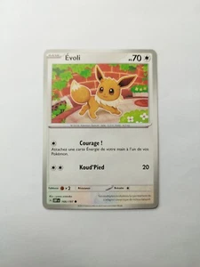 Pokemon Karte - Evoli - 166/197 - EV03 - Obsidianische Flammen - Bild 1 von 2