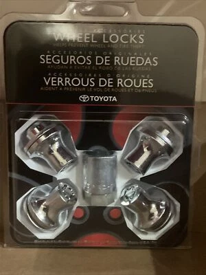 Toyota Tundra 2022 cromo PVD JUEGO DE BLOQUEO DE RUEDA PT276-34230-00 Foto 1 de 2