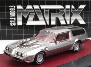 wonderful resin-modelcar 1/43 PONTIAC FIREBIRD TRANS AM SB CONCEPT 1979 - silver - Picture 1 of 6