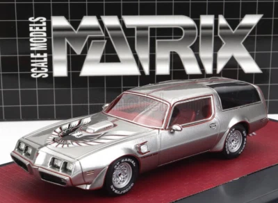 wonderful resin-modelcar 1/43 PONTIAC FIREBIRD TRANS AM SB CONCEPT 1979 - silver - Image 1 of 4