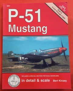 in detail & scale D&S Vol.51 8251, P-51 MUSTANG Part 2 P-51D through F-82H - Foto 1 di 9