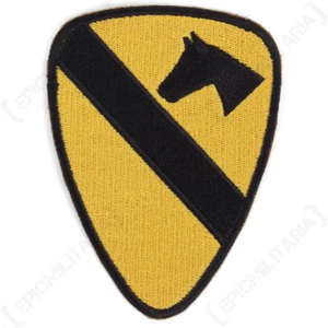 1st Cavalry Patch - Air Cav Vietnam Korea WW2 Repro Patch Uniform Insignia New - Picture 1 of 3